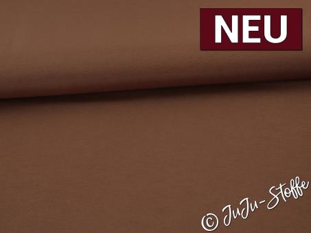 Canvas uni braun Oeko-Tex® 