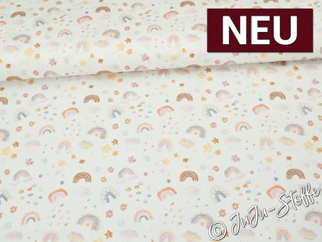 Baumwolle Premium Regenbogen Oeko-Tex® 