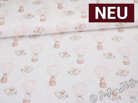 Baumwolle Premium Tierische Piloten Oeko-Tex® 