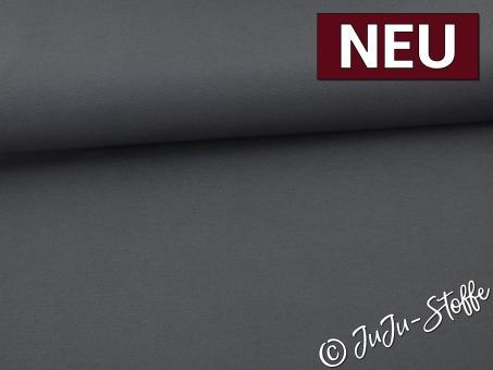 Canvas uni dunkelgrau Oeko-Tex® 