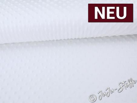 Minky Fleece Bubble offwhite 