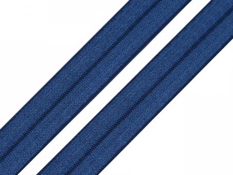 Faltgummi Breite 20 mm navy 