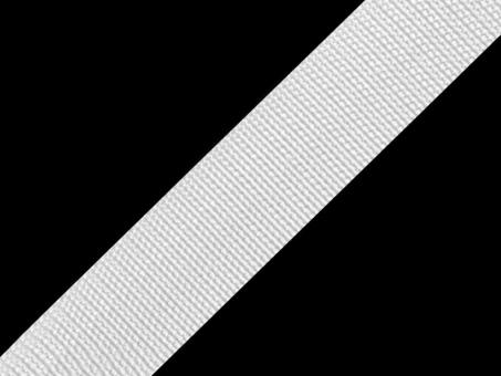 Gurtband Breite 25 mm weiß 