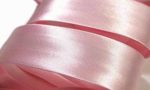 Schrägband Breite 20mm Satin rosa 