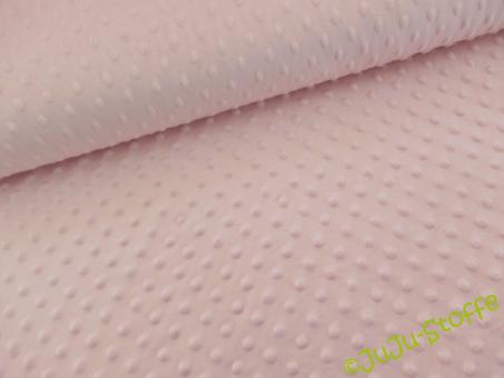 Minky Fleece Bubbles rosa 