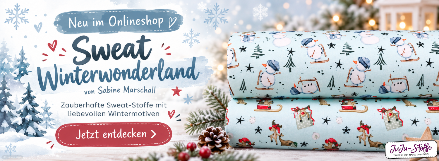 Neu im Onlineshop: Sweat Winterwonderland von Sabine Marschall